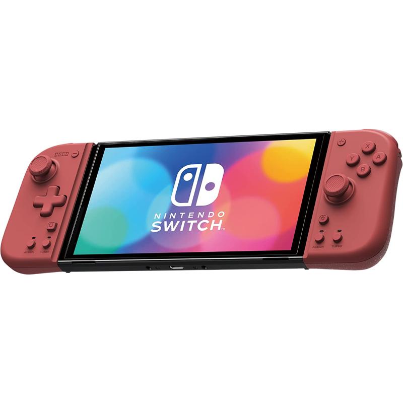Nintendo Switch Oled Split Pad Compact Apricot Red Edition
